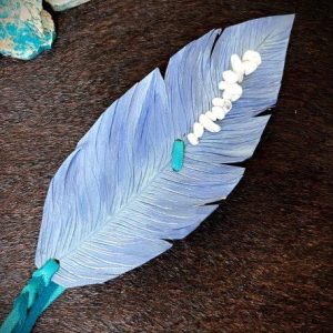 different shades of blue with white how lite stones