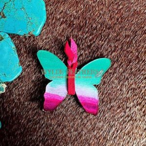 Turquoise, purple, fuchsia and pink lace and a back turquoise